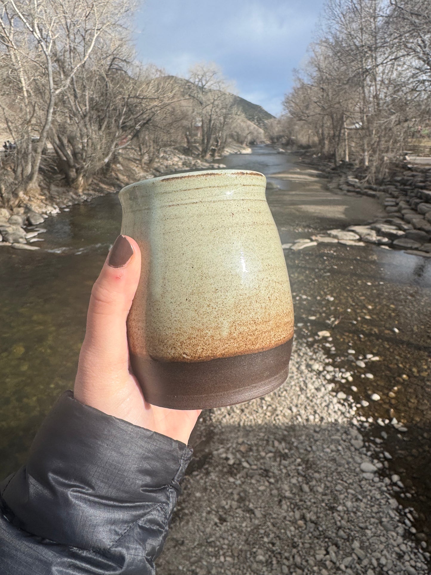 Mint Mist Vase #2