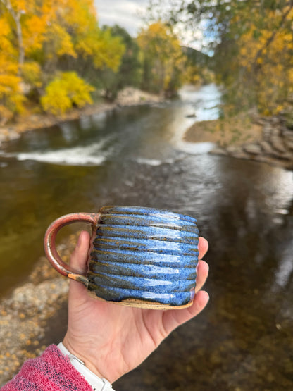 Blue Rust Mug