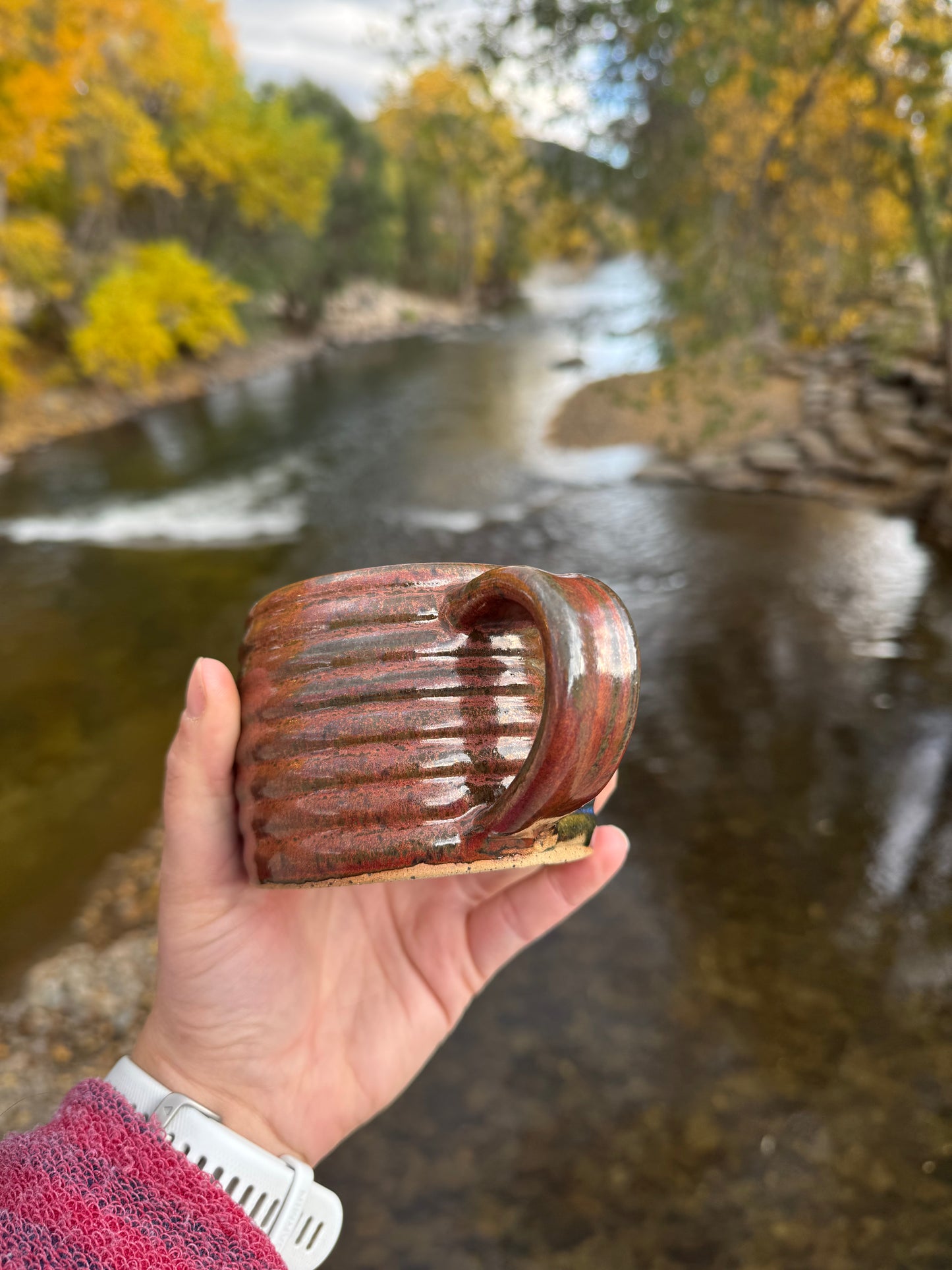 Blue Rust Mug