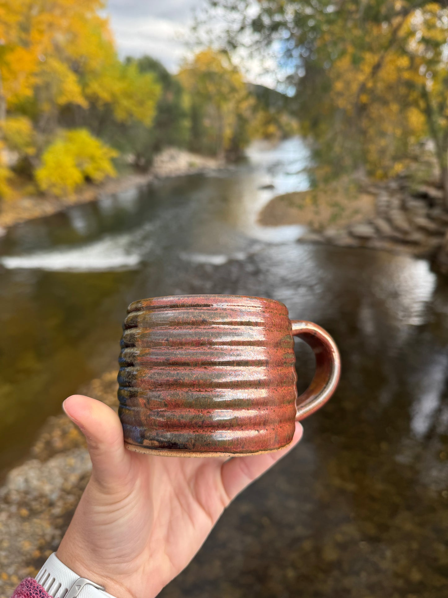 Blue Rust Mug