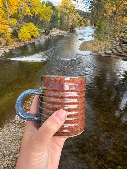 Blue Rust Mug