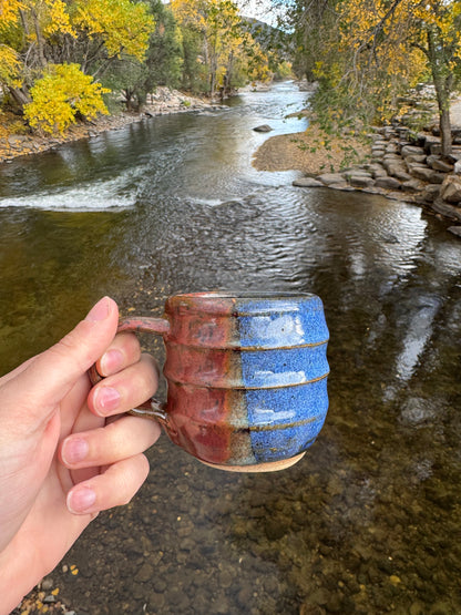 Blue Rust Mug