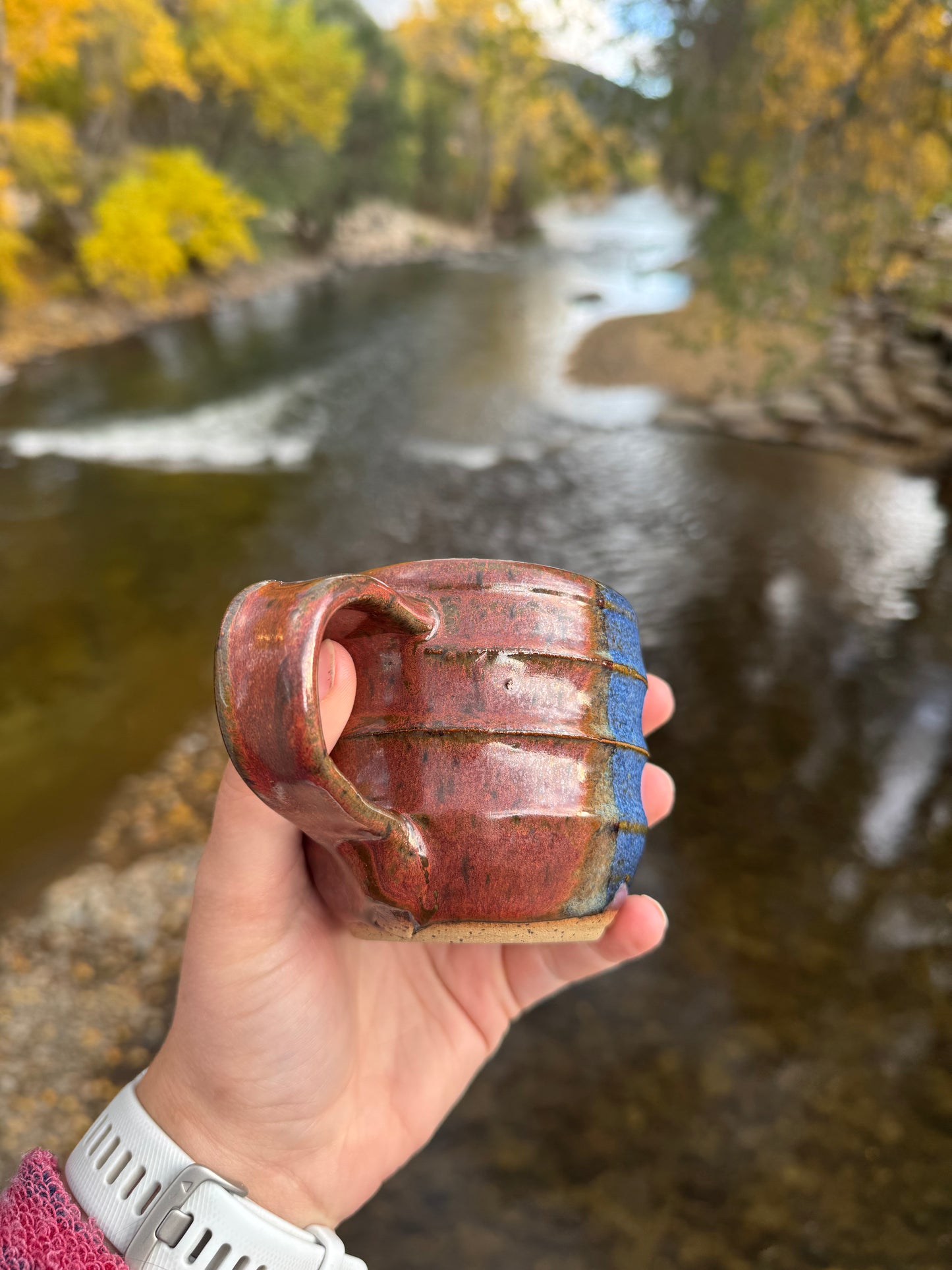 Blue Rust Mug