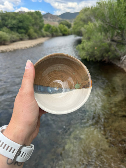 Blue Green Yogurt Bowl