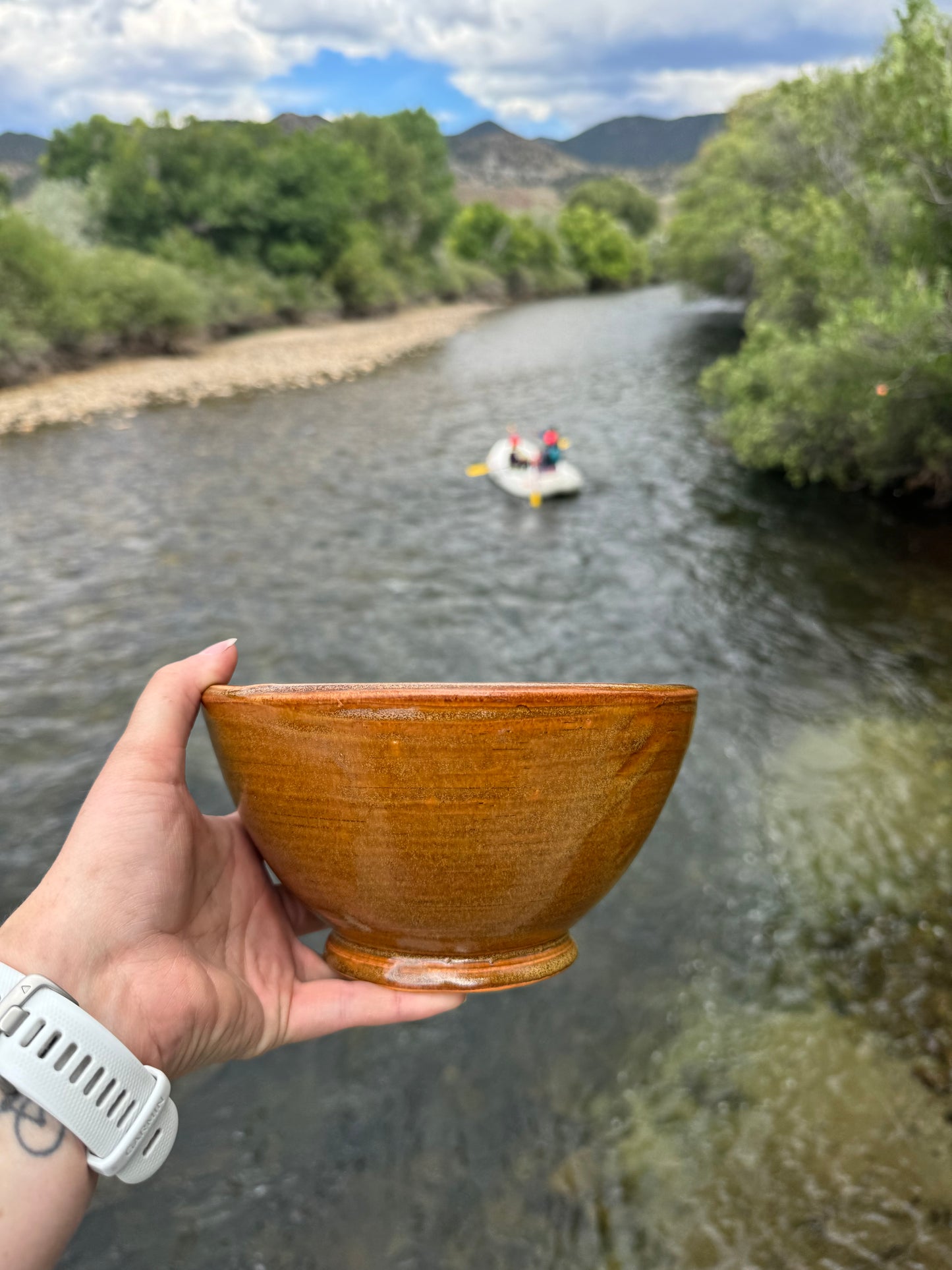 Ocre Soup Bowl