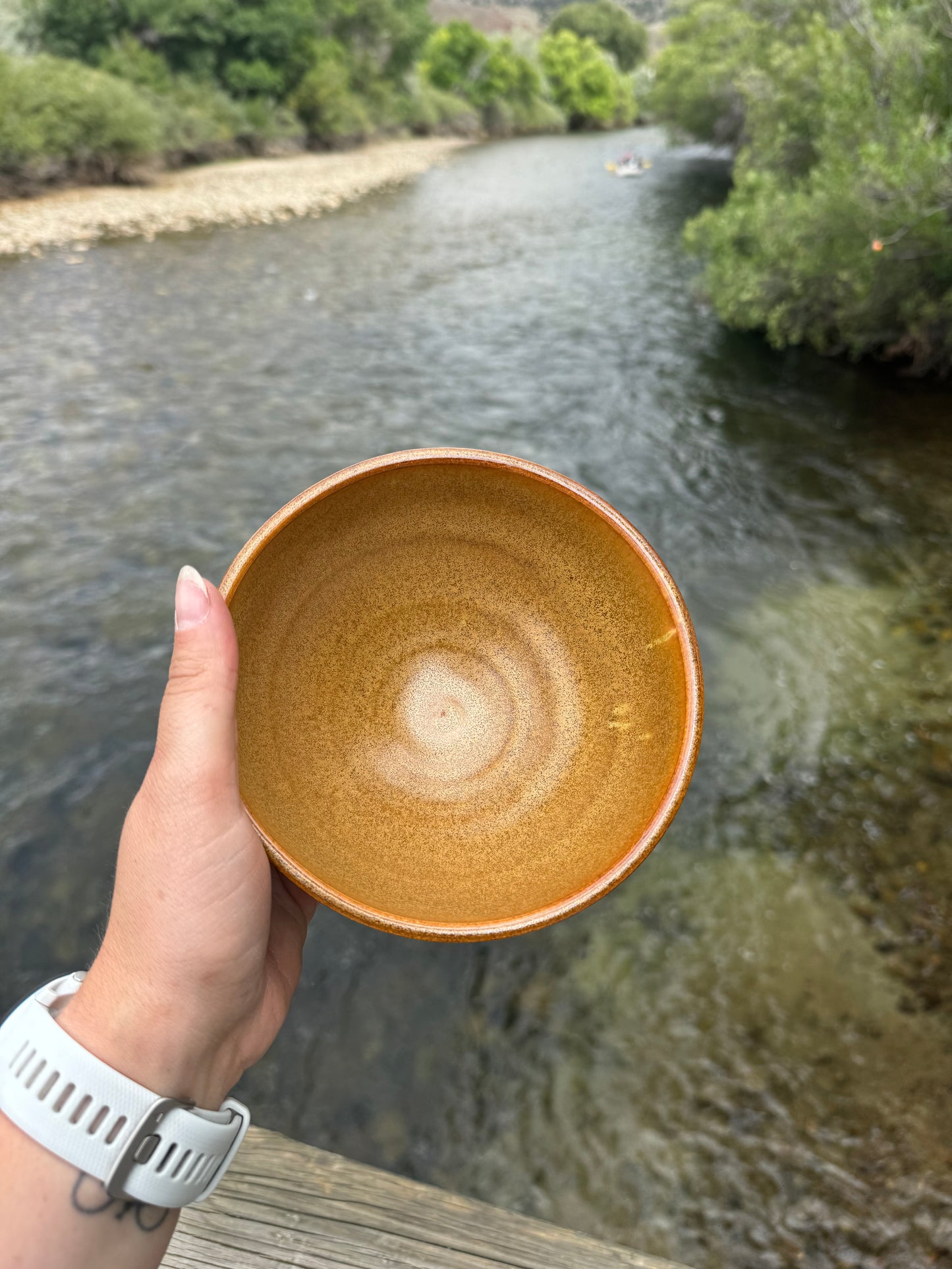 Ocre Soup Bowl